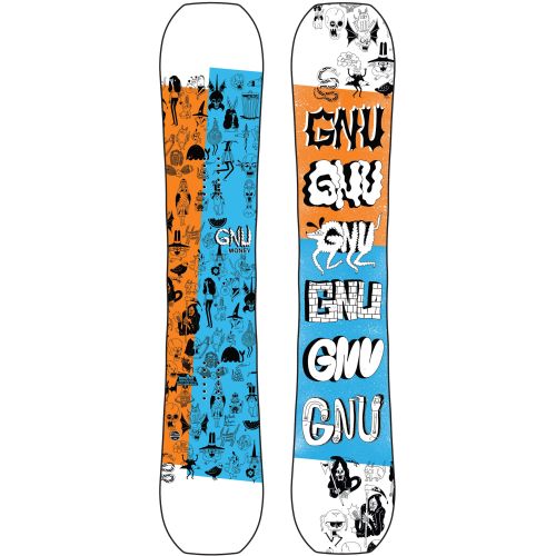 SNOWBOARD GNU MONEY