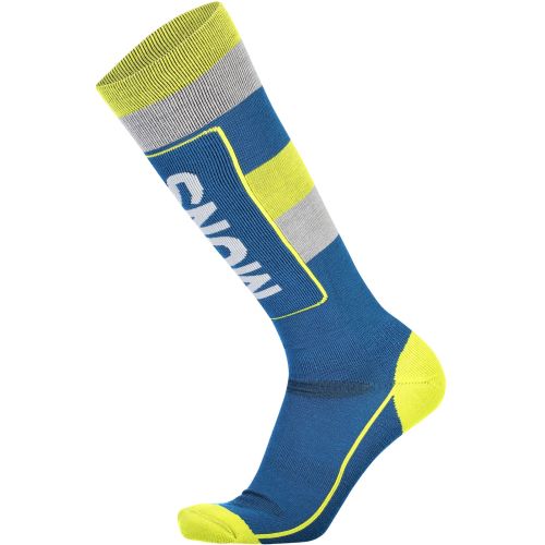 MERINO PONOŽKY MONS TECH CUSHION SOCK OILY BLUE / GREY / CITRUS MERINO PONOŽKY MONS TECH CUSHION SOCK OILY BLUE / GREY / CITRUS