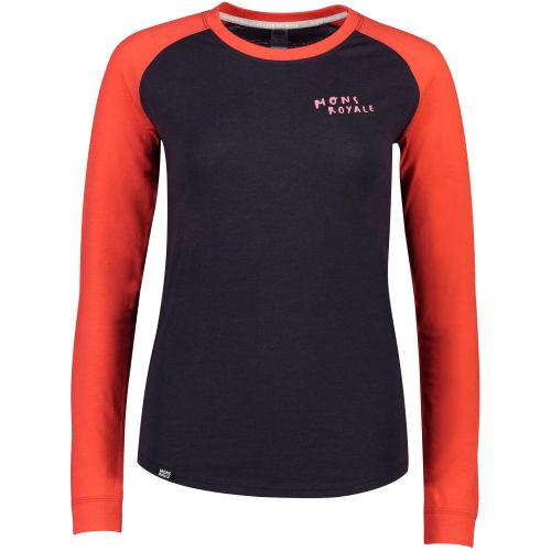 MERINO TRIKO VIVA LA RAGLAN 9 IRON / POPPY MERINO TRIKO VIVA LA RAGLAN 9 IRON / POPPY