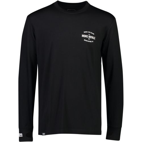 MERINO TRIKO YOTEI TECH LS BLACK MERINO TRIKO YOTEI TECH LS BLACK