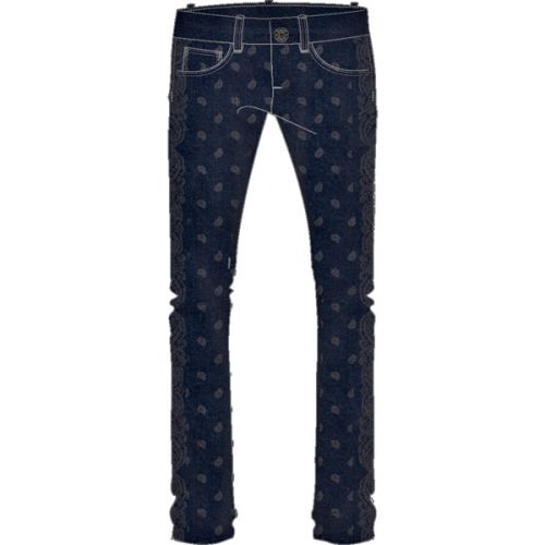 VANS ETCHED BANDANA SKI WMS KALHOTY