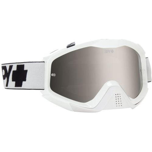 SPY KLUTCH MATTE WHITE - SMOKE w/SILVER